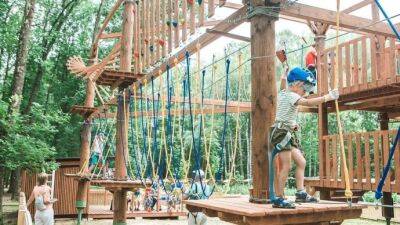 В парке «Швейцария» появилось новое развлечение для детей и взрослых