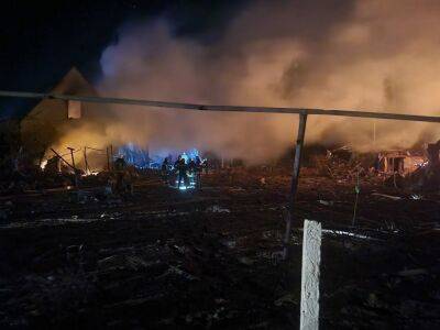 Ночной ракетный удар по Одесщине: сгоревшие и разрушенные дома, раненные (фото)