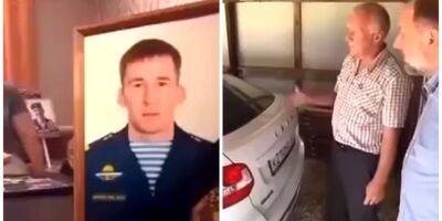 Родители убитого в Украине оккупанта потратили компенсацию на новенькую машину — видео