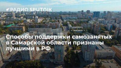 Минэкономразвития РФ признало методы поддержки самозанятых в Самарской области лучшими