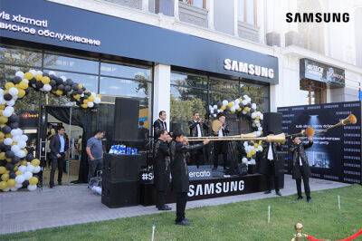 В Ташкенте открылся фирменный магазин и сервисный центр Samsung Electronics