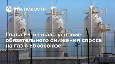 ЕК: обязательное снижение спроса на газ в ЕС возможно при прекращении поставок из России