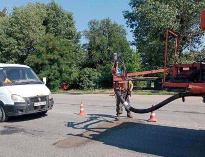 На Харківщині провели аварійний ремонт доріг на Дніпро (фото)