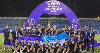 В Душанбе завершился чемпионат CAFA-2022 среди женских команд