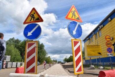 В Твери ремонтируют тротуары и дороги на нескольких улицах