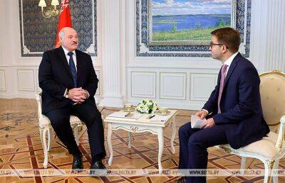 Лукашенко дал интервью агентству France-Presse