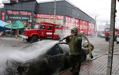 ГСЧС ликвидировали пожар после обстрела в Харькове