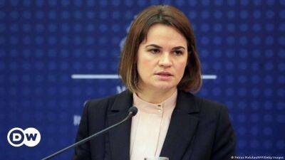 Тихановская раскритиковала Германию за сделки с РФ по "Северному потоку"