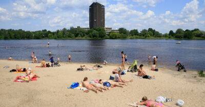 На пляже Луцавсалы снова можно безопасно купаться