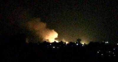 Израиль атаковал завод по сбору иранских беспилотники в Сирии: уничтожен склад