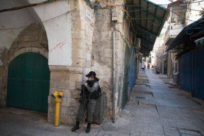Подозрение на попытку теракта в Старом городе в Иерусалиме