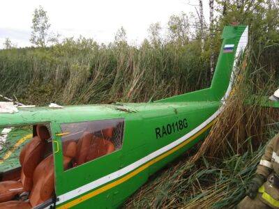 В Тверской области жесткую посадку совершил легкомоторный самолет