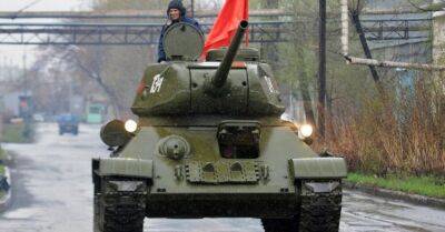 В Нарве собирают подписи за проведение референдума о судьбе танка Т-34