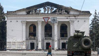 Росіяни готують фейк про бомбардування Маріупольського драмтеатру, щоб звинуватити Україну, - ГУР