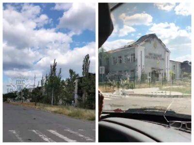 Поїздка зруйнованими вулицями Сєвєродонецька: свіжі відео