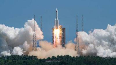 Китай відправив на свою орбітальну станцію лабораторний модуль «Веньтянь»