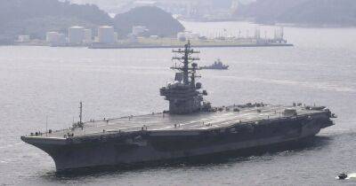 Авианосец США "Рональд Рейган" с сопровождением направляется к берегам Тайваня, — СМИ