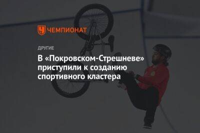 В «Покровском-Стрешневе» приступили к созданию спортивного кластера
