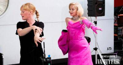 Ана де Армас в роли Мэрилин Монро: новые кадры со съемочной площадки "Блондинки"