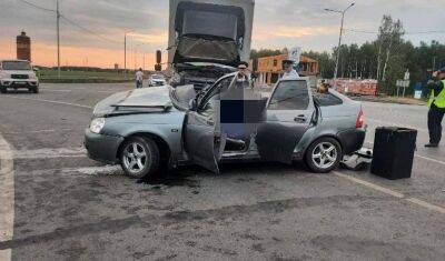 На трассе Тюмень – Омск в ДТП «Лады» и грузовика погиб 37-летний мужчина