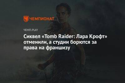 Сиквел «Tomb Raider: Лара Крофт» отменили, а студии борются за права на франшизу