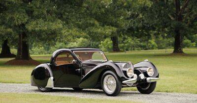 Шедевр дизайна: редчайший 85-летний Bugatti уйдет с молотка за $12 миллионов (фото)