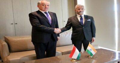 Главы МИД Таджикистана и Индии обсудили актуальные вопросы сотрудничества