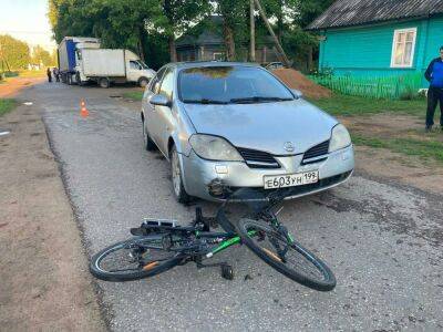 В Тверской области сбили велосипедистку