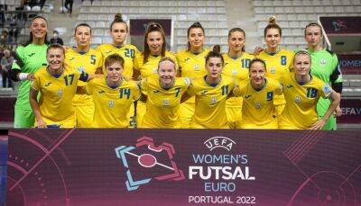 Женская сборная Украины по футзалу выиграла бронзу на Евро-2022