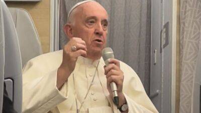 Папа римский Франциск допустил возможность своего ухода на пенсию