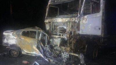 Водитель иномарки погиб в ДТП с грузовиком в Ростовской области