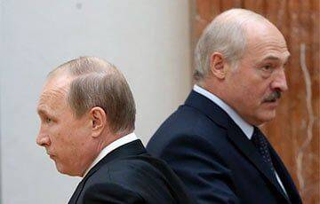 Британская разведка: Путин усилил давление на Лукашенко