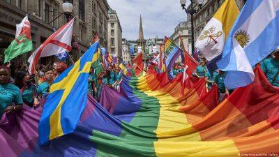 Первый гей-парад с начала пандемии собрал в Лондоне более миллиона участников - obzor.lt - Лондон - Лондон
