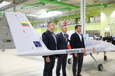 В Литву доставлен дрон Bayraktar для Украины