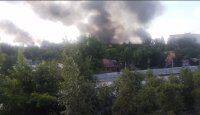 В Донецке взрывы: горит вокзал и железнодорожная инфраструктура