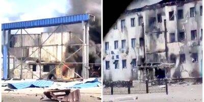 Очевидцы показали, что осталось от арсенала РФ, уничтоженного в оккупированном Донецке — видео