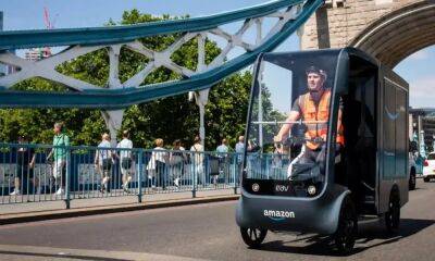 Amazon запустила доставку посылок с помощью электрических велосипедов - rbnews.uk - США - Англия - Лондон