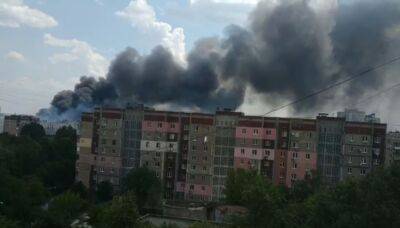 Еще одно мощное накрытие: в Донецке уничтожен еще один военный склад - видео