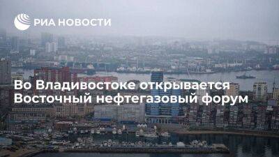 Во Владивостоке открывается шестой ежегодный международный Восточный нефтегазовый форум
