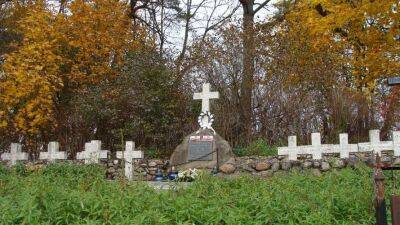 В Беларуси сровняли с землей могилы польских солдат
