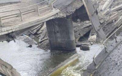В оккупированной части Запорожской области "устал" еще один мост