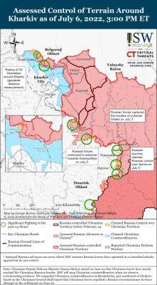 ВСУ отразили наступление российских войск в направлении Казачья Лопань-Сосновка — ISW