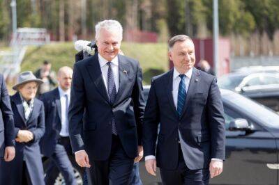 Президенты Литвы и Польши в четверг посетят Сувалскский коридор, обсудят безопасность