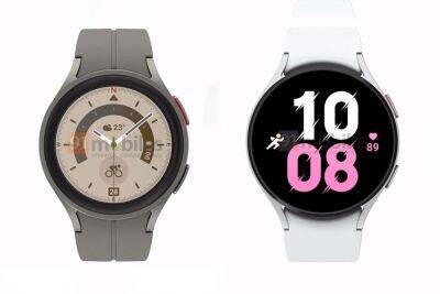 Galaxy Watch 5 — качественные рендеры с финальным дизайном новой серии смартчасов Samsung