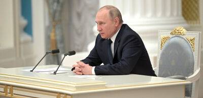 Санкції проти рф незаконні і недієві, а війну в Україні розв’язав «колективний Захід» — Путін