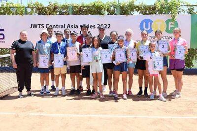 В Ташкенте прошел турнир по большому теннису среди юниоров