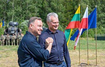 Президенты Польши и Литвы в Сувалкском коридоре: Это место безопасное