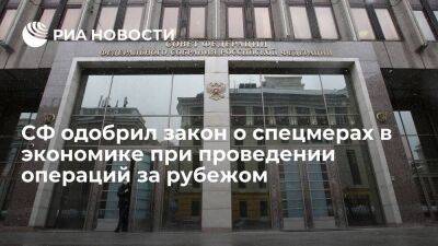 Совфед одобрил закон о спецмерах в экономике при проведении ВС России операций за рубежом
