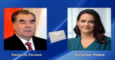 Президент Республики Таджикистан Эмомали Рахмон и Президент Венгрии Каталин Ева Верешне-Новак обменялись поздравительными телеграммами