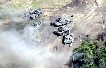 Украинские десантники уничтожили танковую роту оккупантов